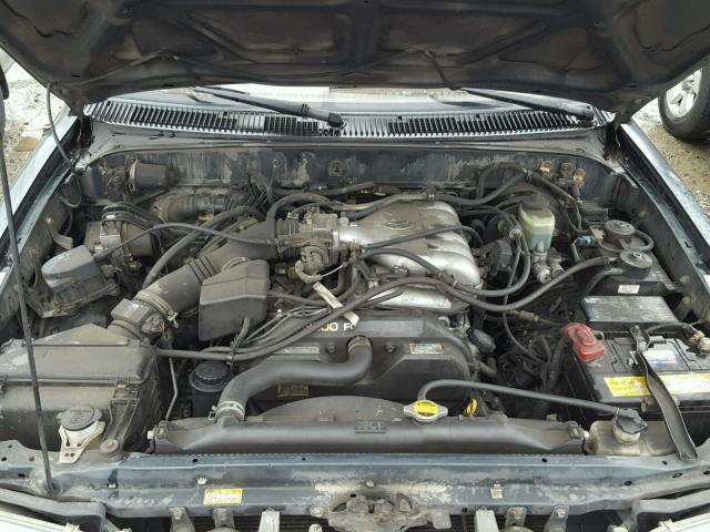 JT3HN86R1T0015513 - 1996 TOYOTA 4RUNNER SR GREEN photo 7