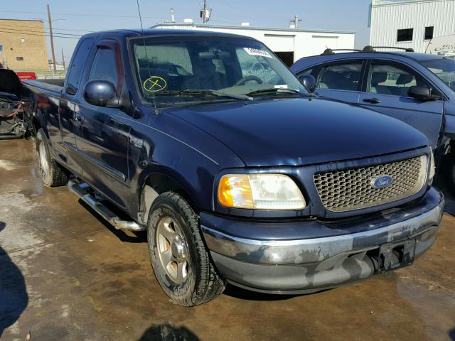 1FTRX17203NA65423 - 2003 FORD F150 BLUE photo 1