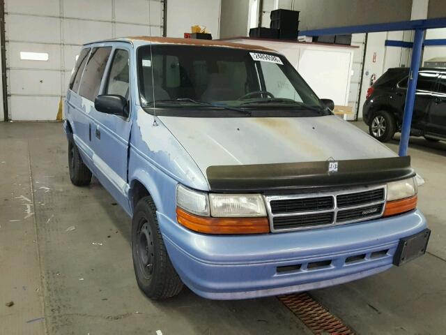 2P4GH45R6RR760521 - 1994 PLYMOUTH VOYAGER SE BLUE photo 1