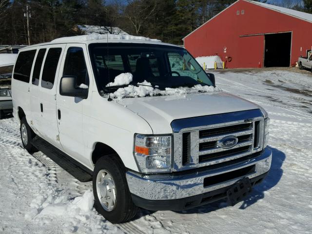 1FBNE3BL8BDB09208 - 2011 FORD ECONOLINE WHITE photo 1