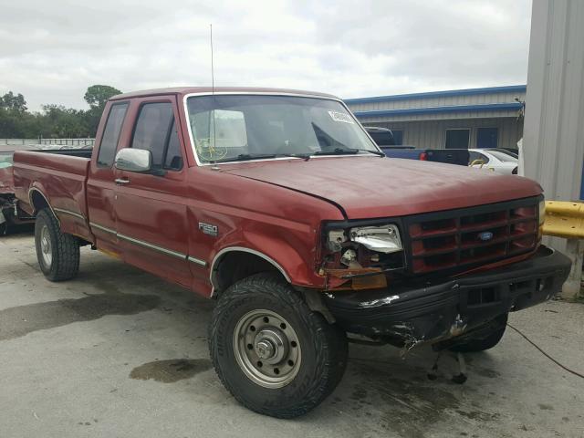 1FTHX26H5VEA25641 - 1997 FORD F250 RED photo 1