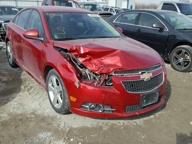 1G1PG5SC2C7356582 - 2012 CHEVROLET CRUZE LT RED photo 1