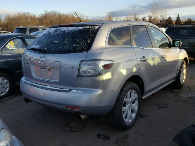 JM3ER29L490235347 - 2009 MAZDA CX-7 SILVER photo 4