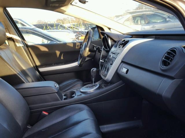 JM3ER29L490235347 - 2009 MAZDA CX-7 SILVER photo 5