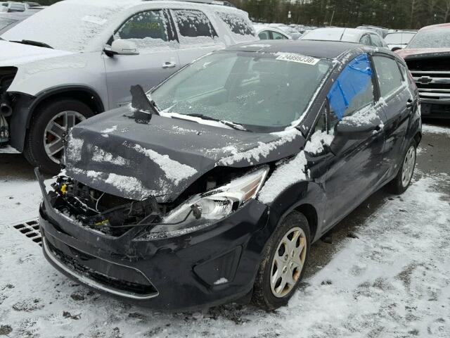 3FADP4EJ8BM146867 - 2011 FORD FIESTA SE BLACK photo 2