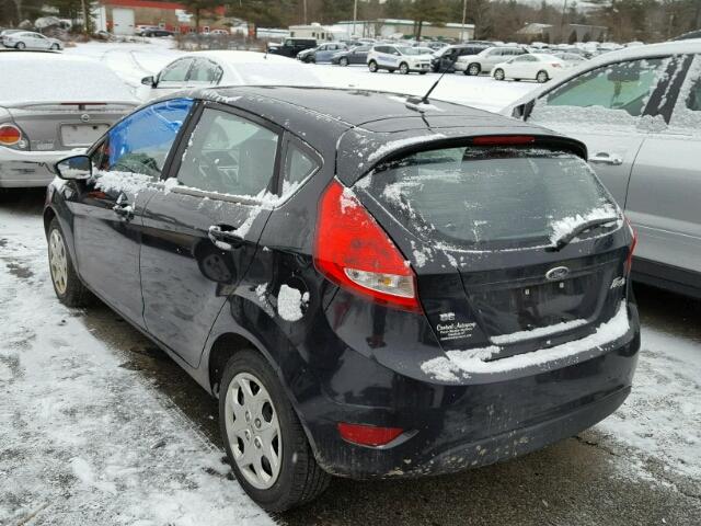 3FADP4EJ8BM146867 - 2011 FORD FIESTA SE BLACK photo 3