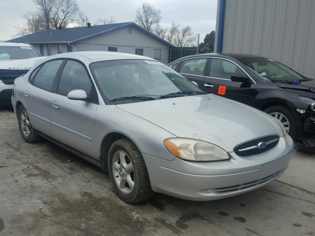 1FAFP53U7YA118253 - 2000 FORD TAURUS SE SILVER photo 1