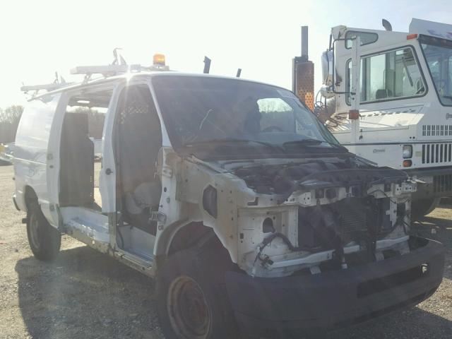 1FTNE24L68DA79007 - 2008 FORD ECONOLINE WHITE photo 1