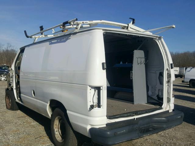 1FTNE24L68DA79007 - 2008 FORD ECONOLINE WHITE photo 3