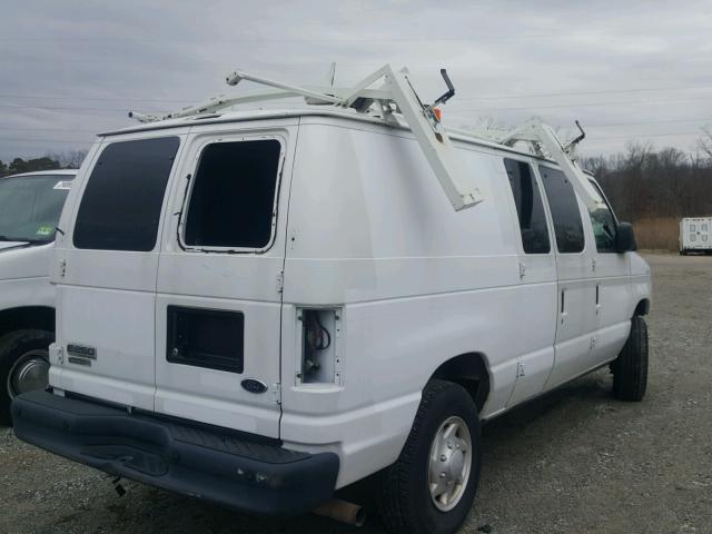 1FTNE24L78DA79002 - 2008 FORD ECONOLINE WHITE photo 4