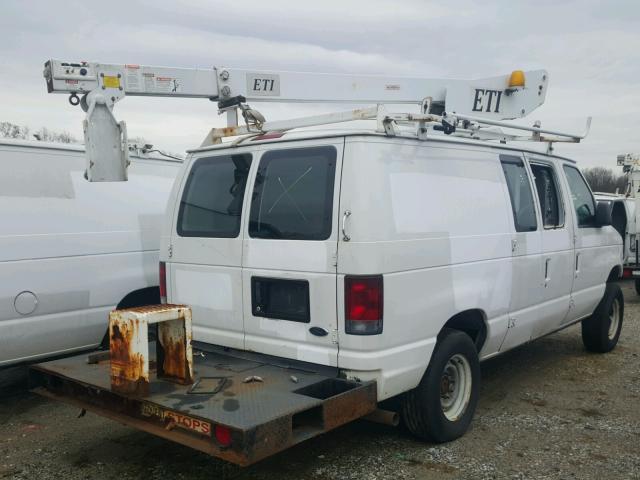 1FTSE34L15HB15571 - 2005 FORD ECONOLINE YELLOW photo 4