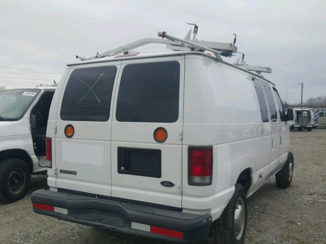 1FTNE24L46DB16567 - 2006 FORD ECONOLINE WHITE photo 4