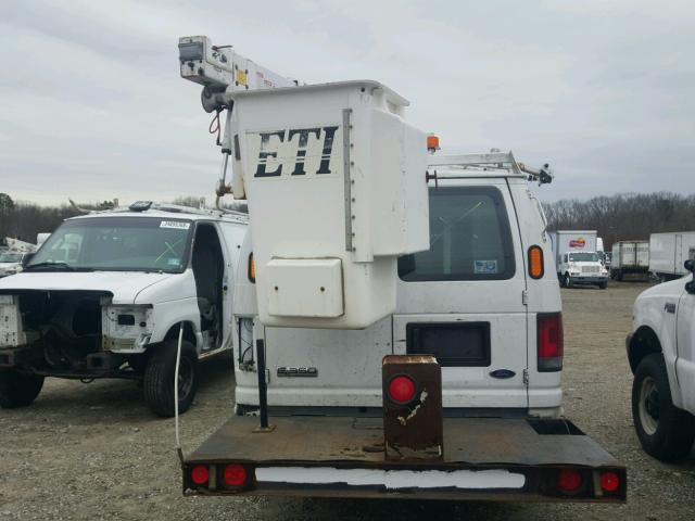 1FTSE34L06DA49121 - 2006 FORD ECONOLINE WHITE photo 6