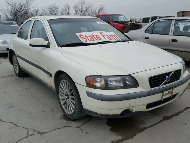 YV1RS58D022129363 - 2002 VOLVO S60 2.4T WHITE photo 1