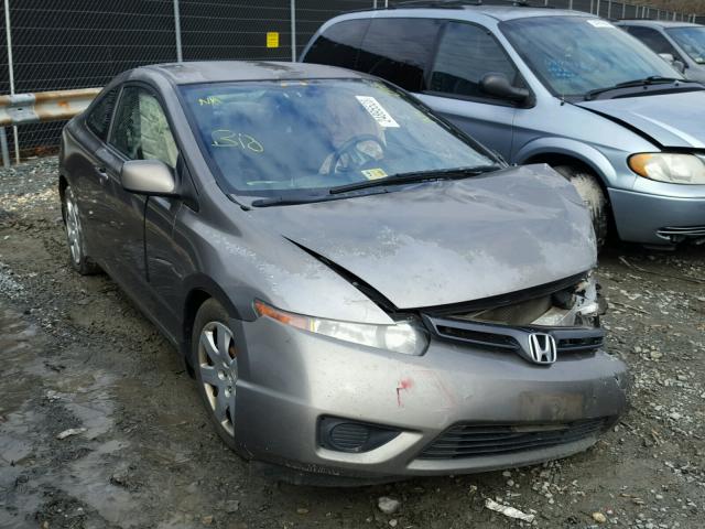 2HGFG12628H576968 - 2008 HONDA CIVIC LX GRAY photo 1