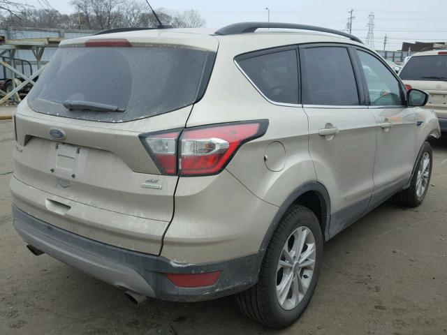 1FMCU0GD6HUE13566 - 2017 FORD ESCAPE SE BEIGE photo 4