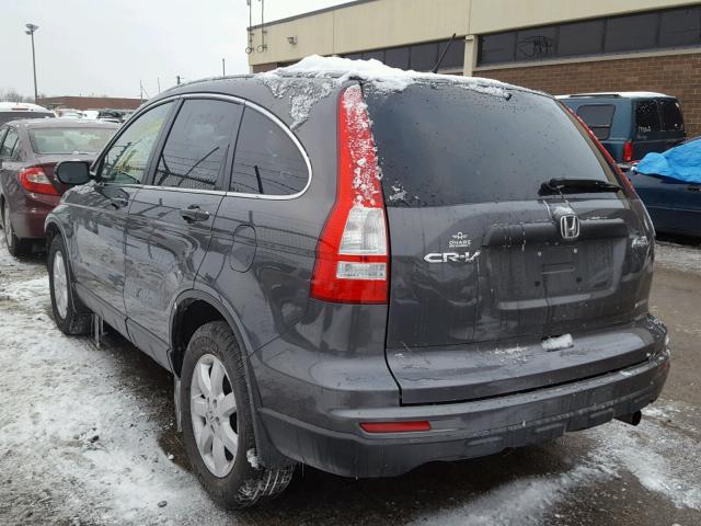 5J6RE4H45BL094153 - 2011 HONDA CR-V SE GRAY photo 3