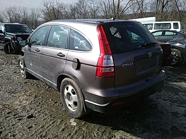 5J6RE48379L015972 - 2009 HONDA CR-V LX GRAY photo 3