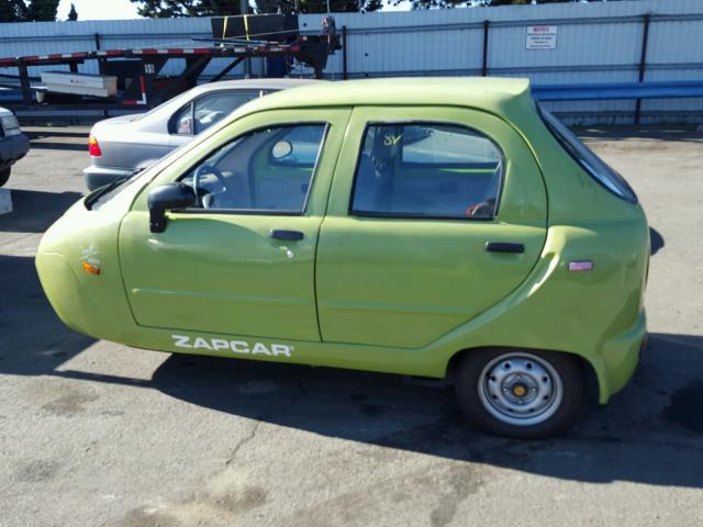 LAEMB24686G017239 - 2006 ZAP ZAPCAR GREEN photo 9