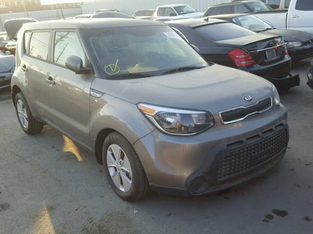 KNDJN2A20G7319692 - 2016 KIA SOUL GRAY photo 1