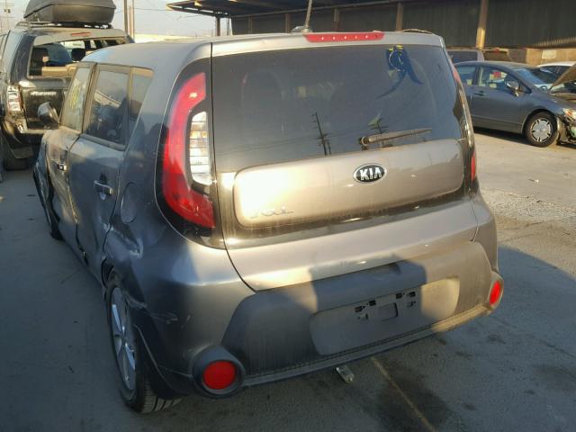 KNDJN2A20G7319692 - 2016 KIA SOUL GRAY photo 3