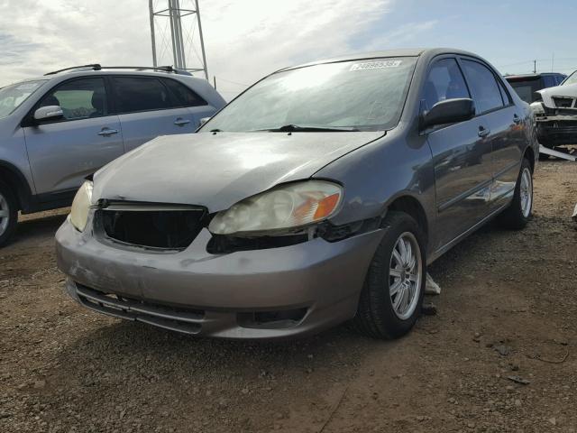 1NXBR32E54Z236842 - 2004 TOYOTA COROLLA GRAY photo 2