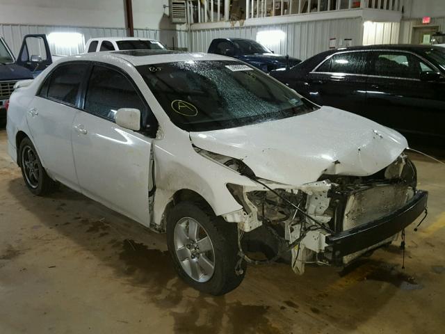 5YFBU4EE4DP109159 - 2013 TOYOTA COROLLA BA WHITE photo 1