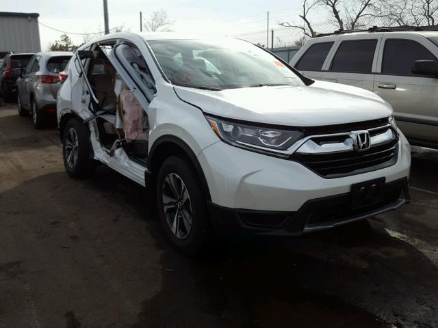 2HKRW6H36HH218076 - 2017 HONDA CR-V LX WHITE photo 1