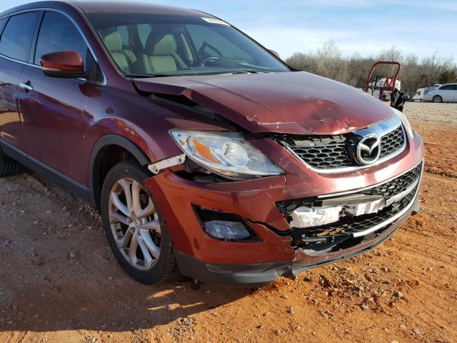 JM3TB2DA3C0346268 - 2012 MAZDA CX-9 RED photo 9