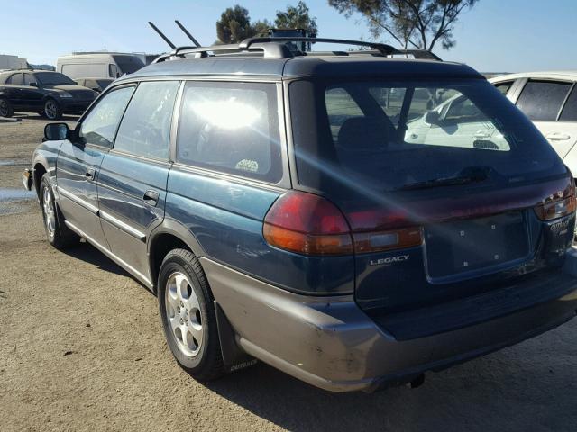 4S3BG6859W7647925 - 1998 SUBARU LEGACY 30T GREEN photo 3