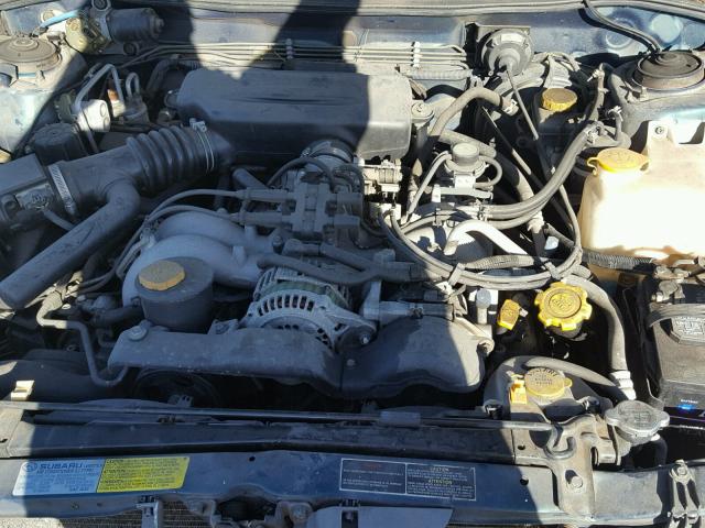 4S3BG6859W7647925 - 1998 SUBARU LEGACY 30T GREEN photo 7