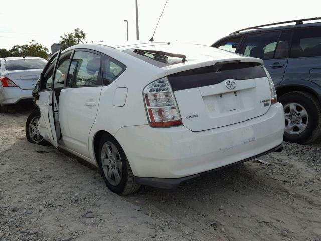 JTDKB20UX93488371 - 2009 TOYOTA PRIUS WHITE photo 3