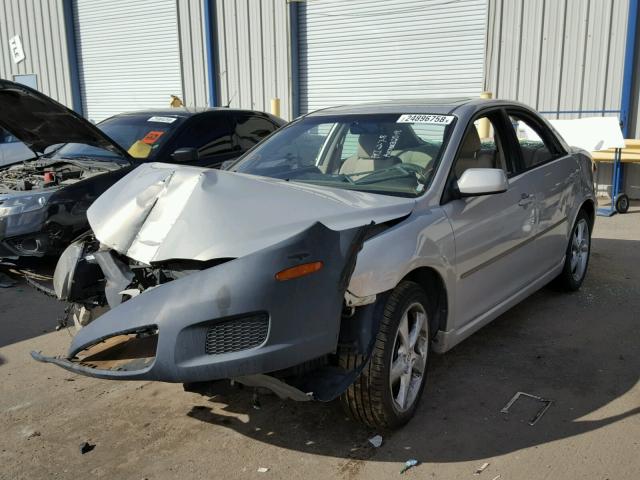 1YVHP80C585M07344 - 2008 MAZDA 6 I GRAY photo 2