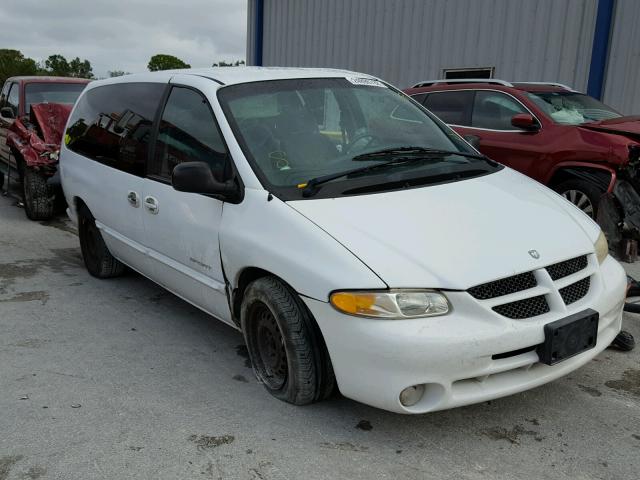 2B4GP44G4YR655804 - 2000 DODGE GRAND CARA WHITE photo 1