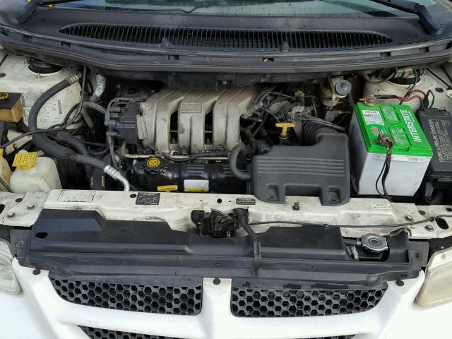 2B4GP44G4YR655804 - 2000 DODGE GRAND CARA WHITE photo 7