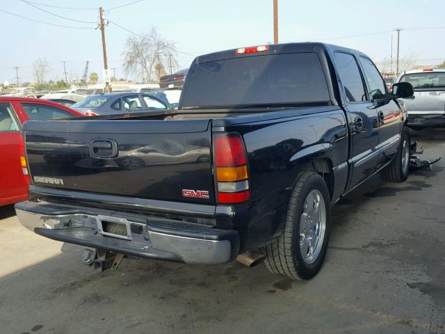 2GTEC13T761230334 - 2006 GMC NEW SIERRA BLACK photo 4