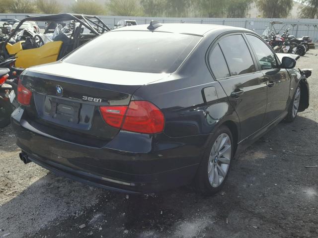 WBAPH7G59BNM54431 - 2011 BMW 328 I BLACK photo 4