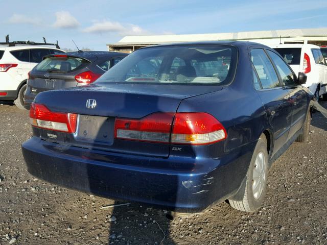 1HGCF85471A075071 - 2001 HONDA ACCORD DX BLUE photo 4