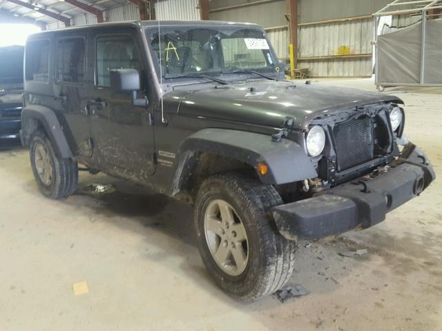 1C4BJWDG1GL349029 - 2016 JEEP WRANGLER U BROWN photo 1