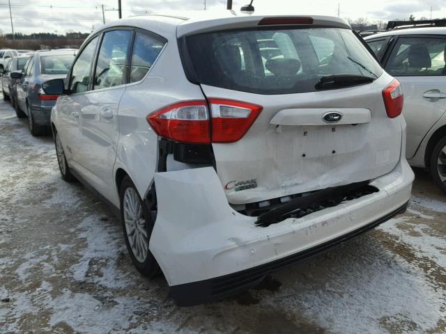 1FADP5CU1GL120784 - 2016 FORD C-MAX PREM WHITE photo 9