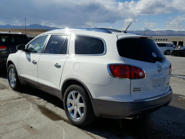 5GALVCED9AJ131842 - 2010 BUICK ENCLAVE CX WHITE photo 3