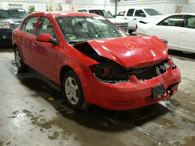 1G1AL58F387112515 - 2008 CHEVROLET COBALT LT RED photo 1