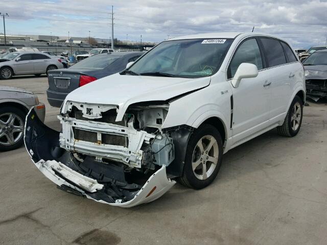 3GSCL93Z09S527484 - 2009 SATURN VUE HYBRID WHITE photo 2