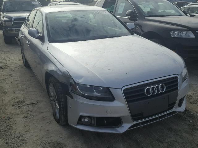 WAUAFAFL4AN056387 - 2010 AUDI A4 PREMIUM SILVER photo 1