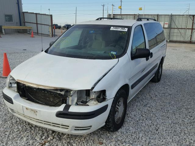 1GNDX03E44D246429 - 2004 CHEVROLET VENTURE WHITE photo 2