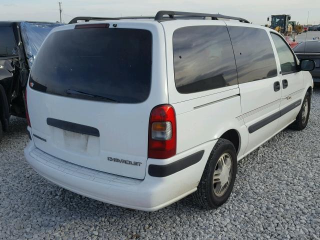 1GNDX03E44D246429 - 2004 CHEVROLET VENTURE WHITE photo 4