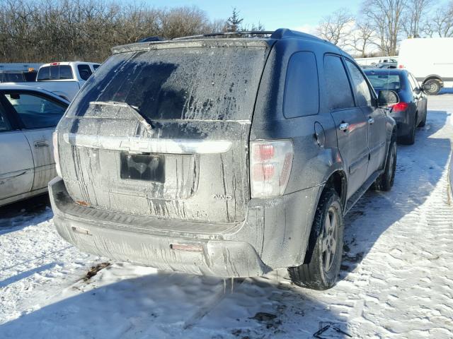 2CNDL73FX56064512 - 2005 CHEVROLET EQUINOX LT BLACK photo 4