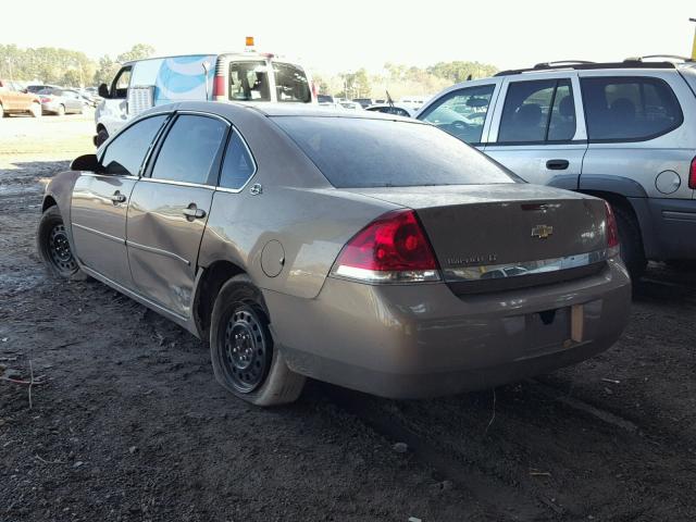 2G1WT55K369401137 - 2006 CHEVROLET IMPALA LT SILVER photo 3