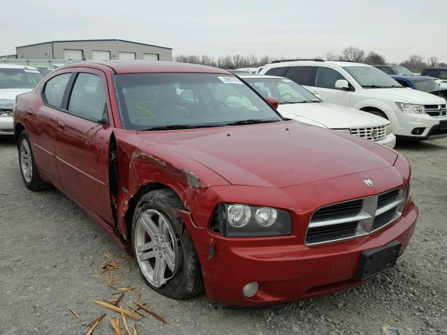 2B3KA53H37H656561 - 2007 DODGE CHARGER R/ RED photo 1