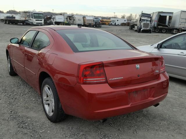 2B3KA53H37H656561 - 2007 DODGE CHARGER R/ RED photo 3